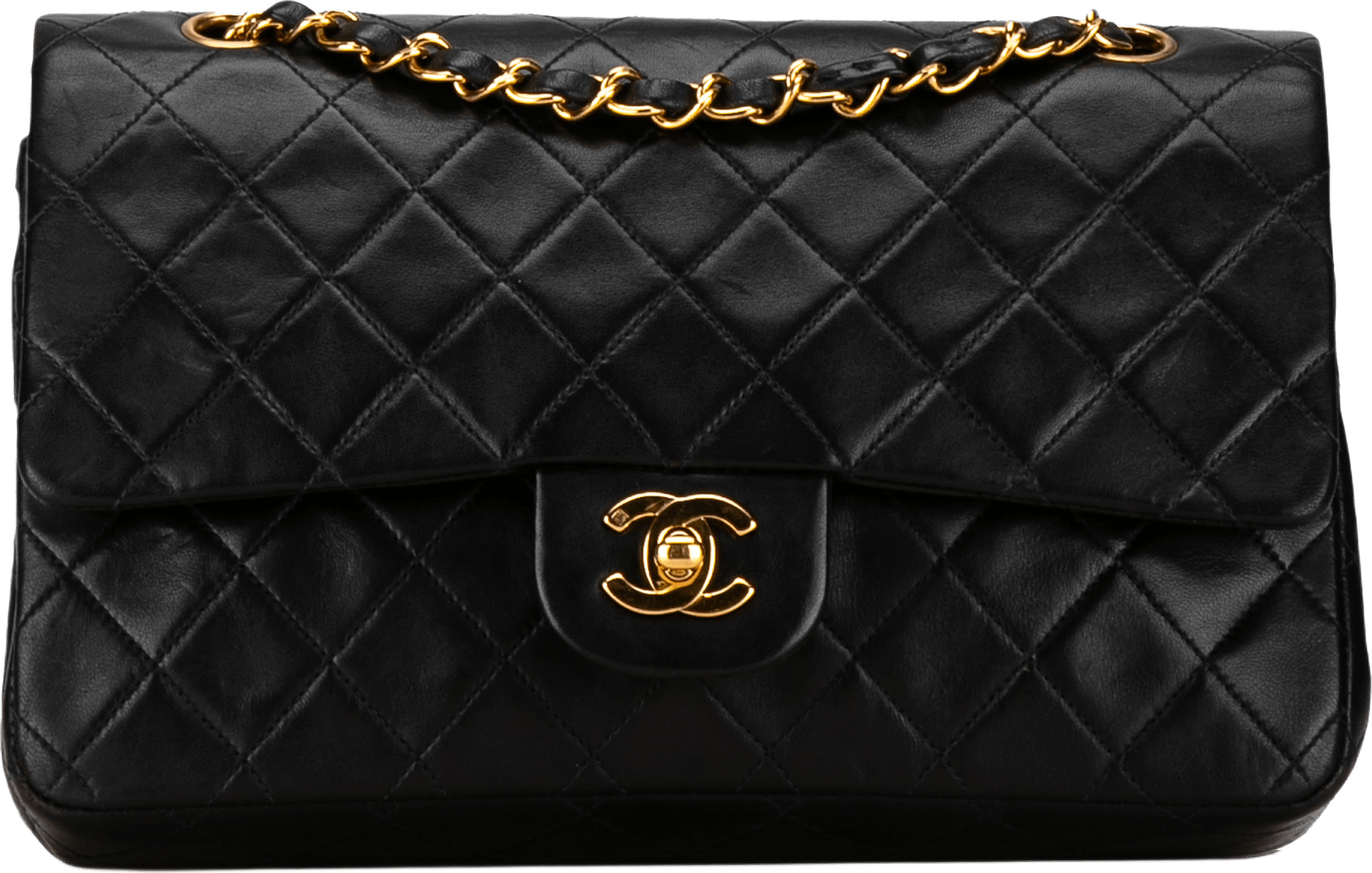 Chanel Medium Classic Lambskin Double Flap