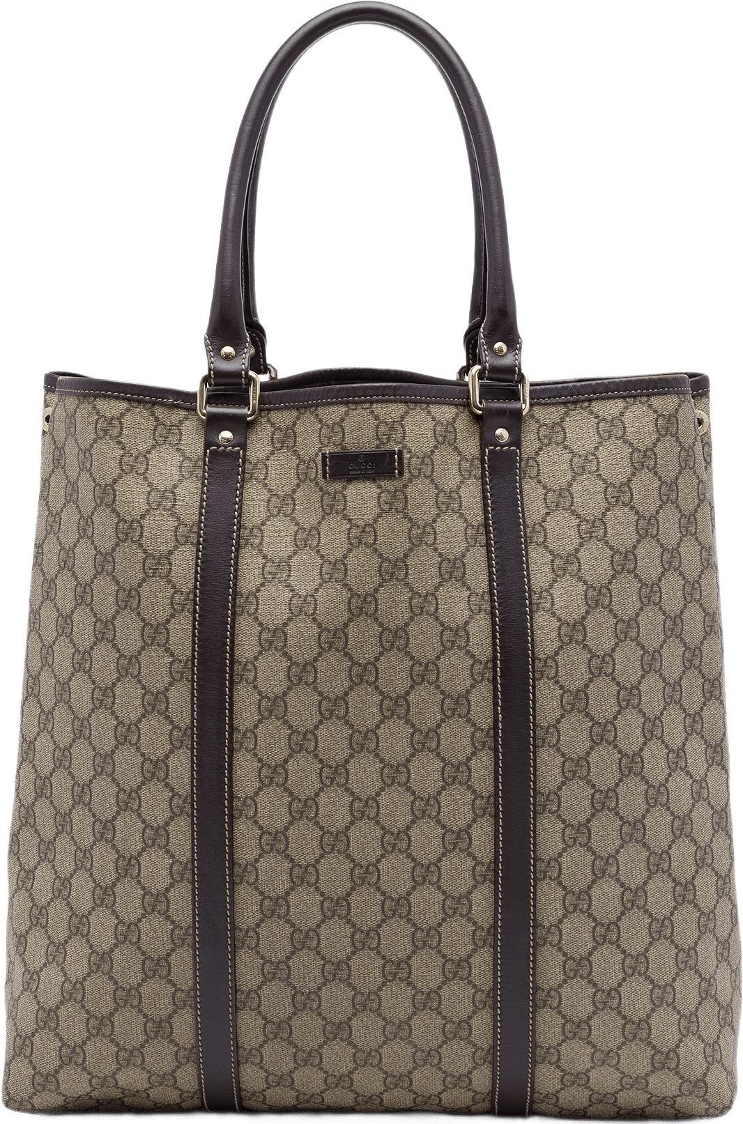 Gucci Gg Supreme Joy Vertical Tote, från Luxclusif, i färgen beige.