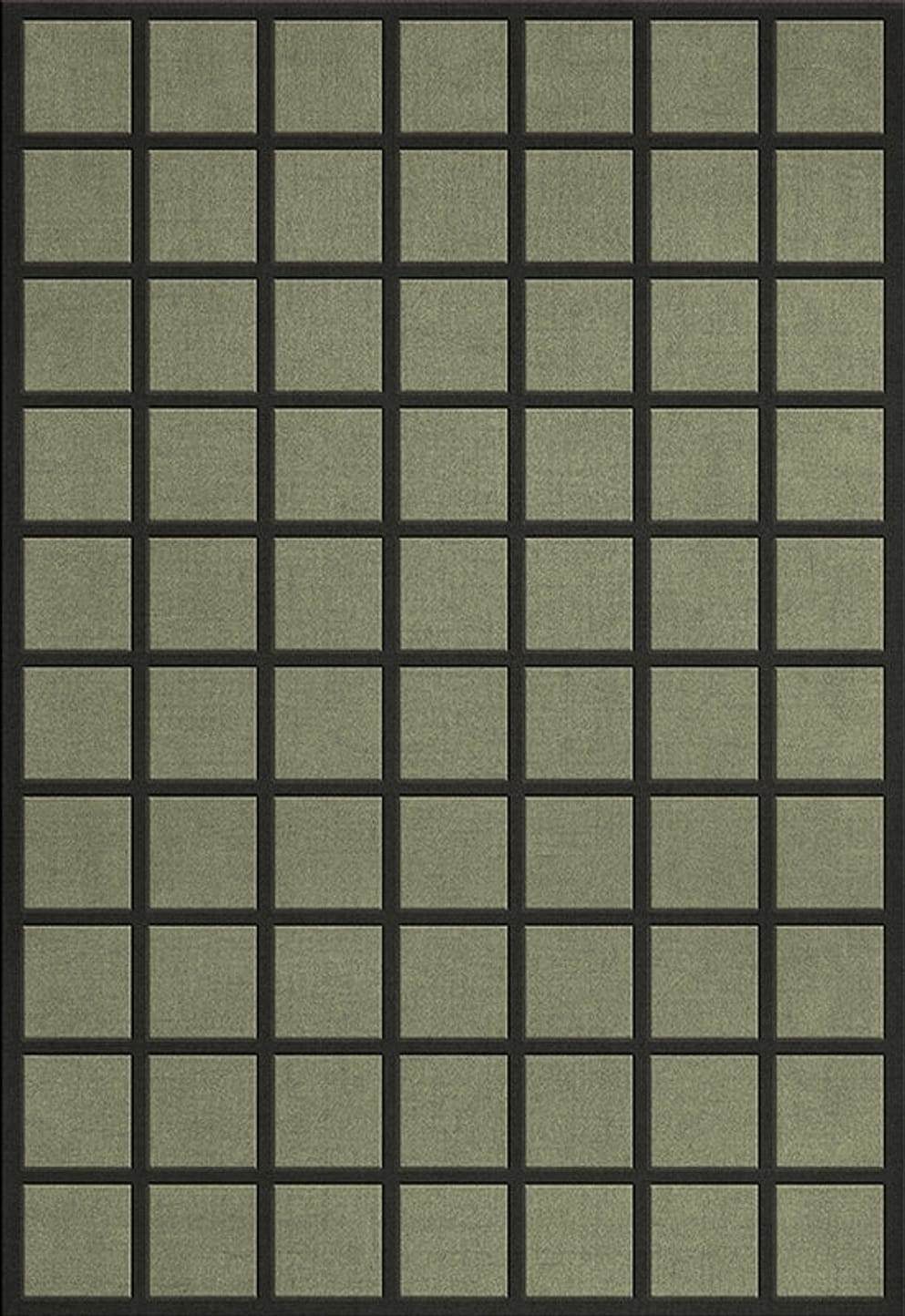 Avenue Ullmatta Checked Olive, från Layered, i färgen olive.