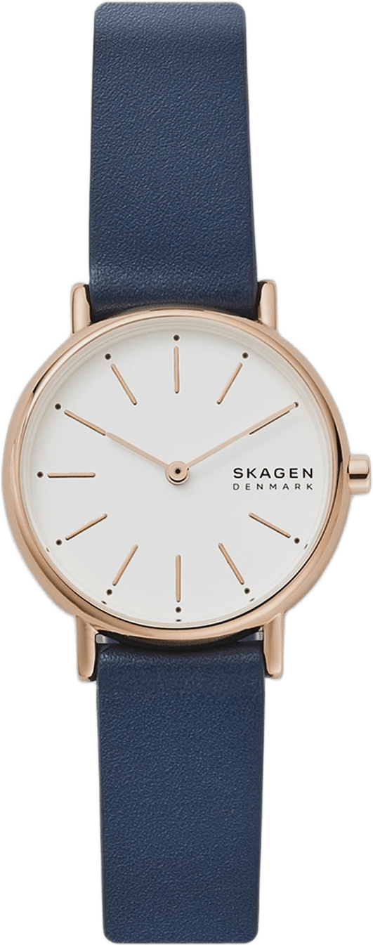 Skagen Signatur Dam, Vit/rosé, Läderrem - Skw2838, från Skagen, i färgen 1.