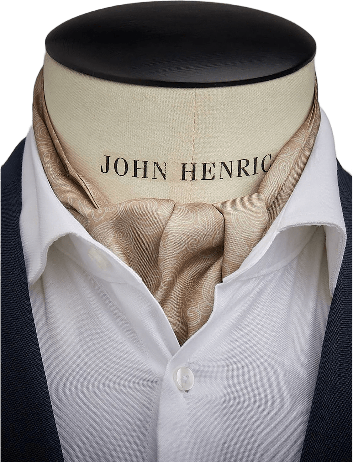 Silk Double Pointed Ascot Formal