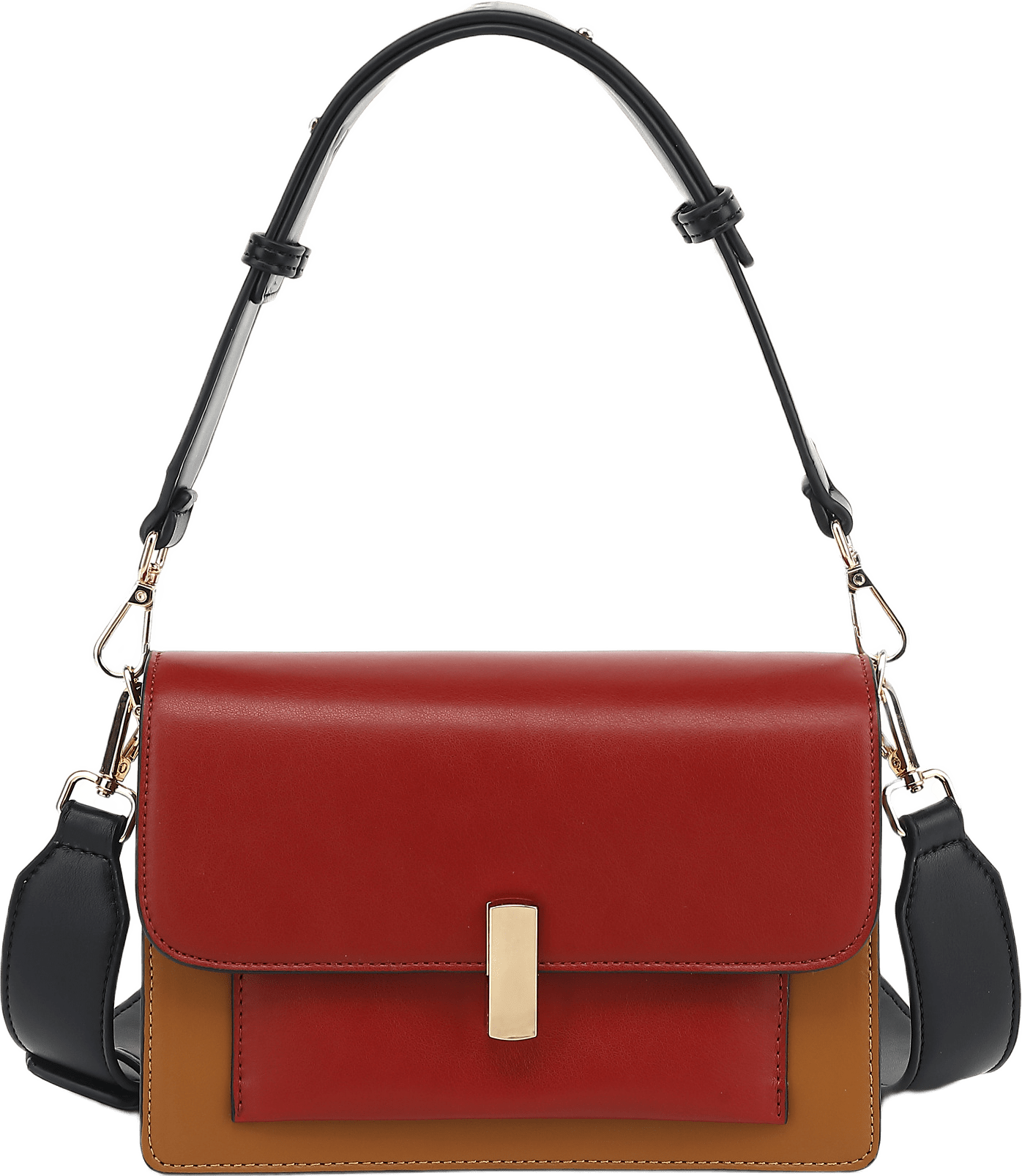 Adele Bag - Dark Red Mix, från Noella, i färgen dark red mix.