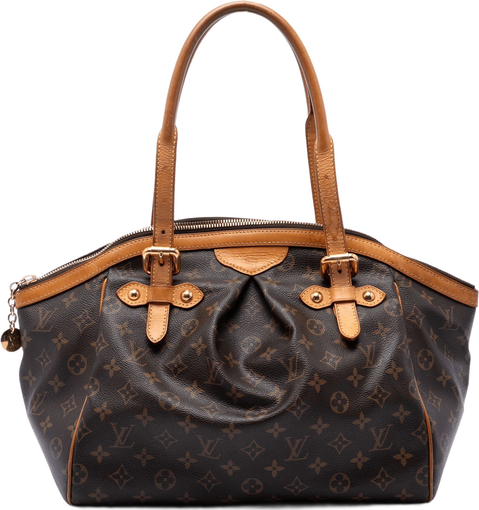 Louis Vuitton Monogram Tivoli Gm, från Luxclusif, i färgen brun.