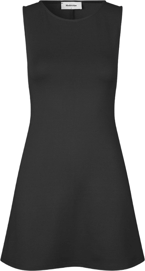 Josefinemd Tank Flare Dress, från Modström, i färgen Black.