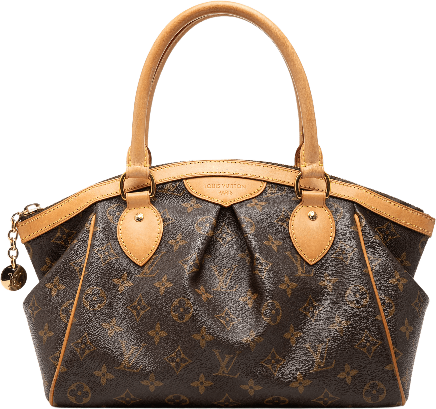 Louis Vuitton Monogram Tivoli Pm, från Luxclusif, i färgen brun.