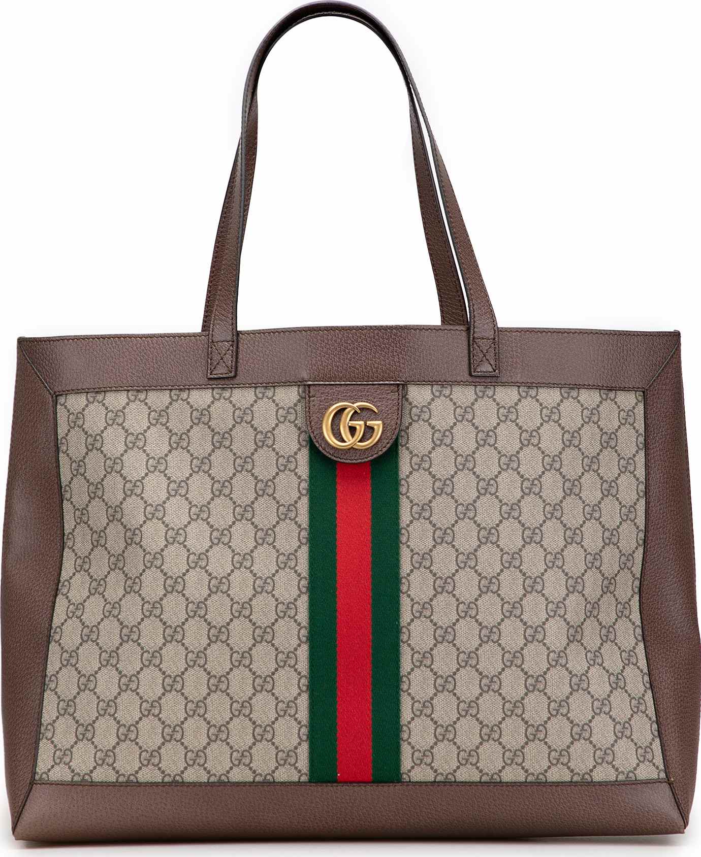 Gucci Disney Large Gg Supreme Three Little Pigs Ophidia Tote, från Luxclusif, i färgen beige.