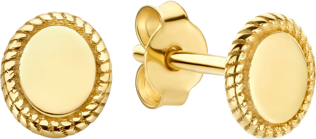 Le Marais Adeline Örhängen I 14k Guld, från Isabel Bernard, i färgen goud.