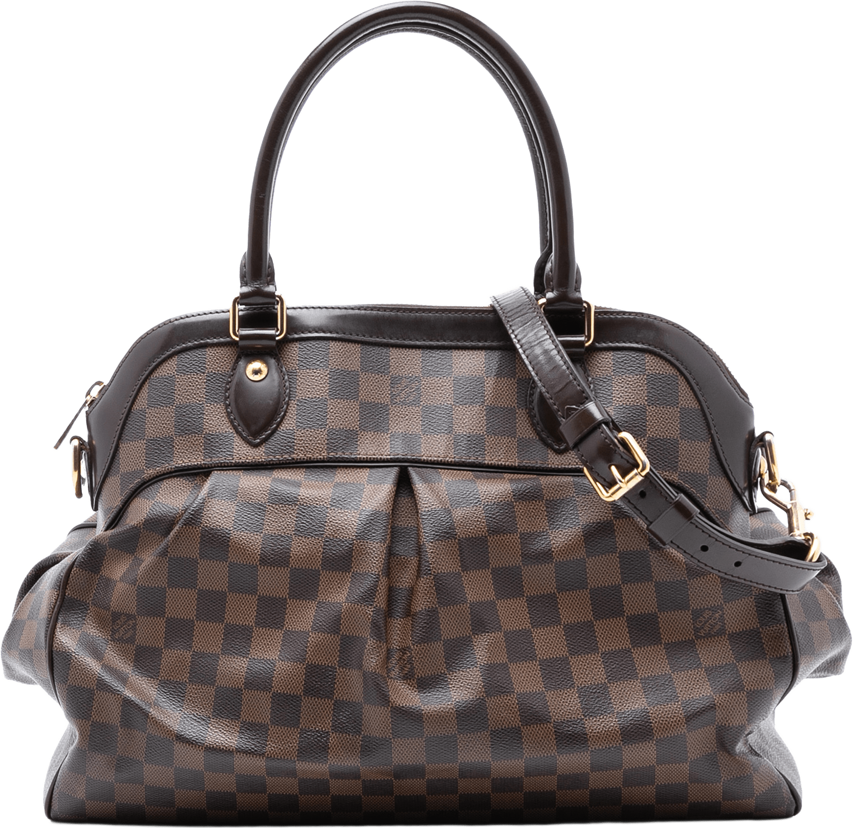 Louis Vuitton Damier Ebene Trevi Gm, från Luxclusif, i färgen brown.