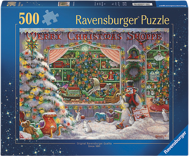 The Christmas Shop 500p, från RAVENSBURGER, i färgen Multicolor.