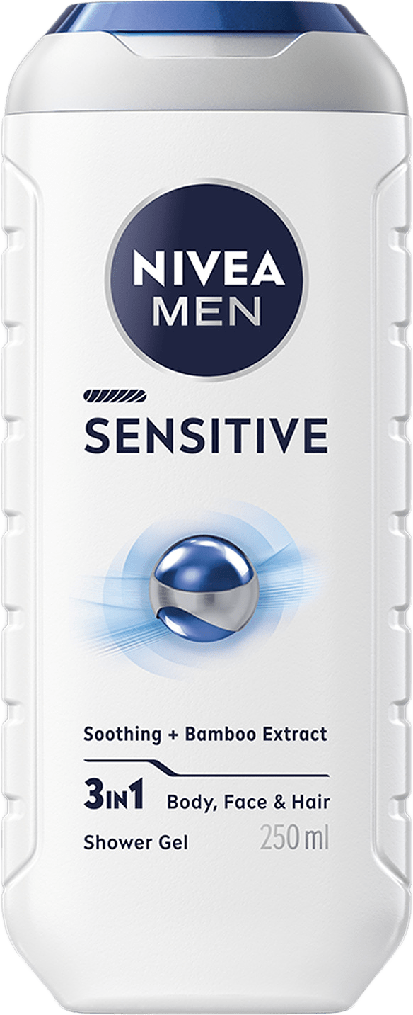 Duschtvål Sensitive Shower Gel 250 ml NIVEA MEN, från NIVEA.