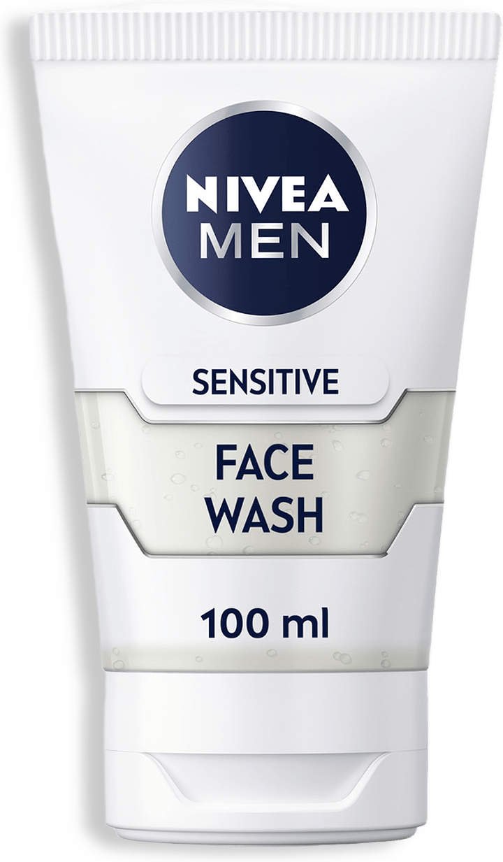 Ansiktsrengöring Sensitive Face Wash 100 ml NIVEA MEN