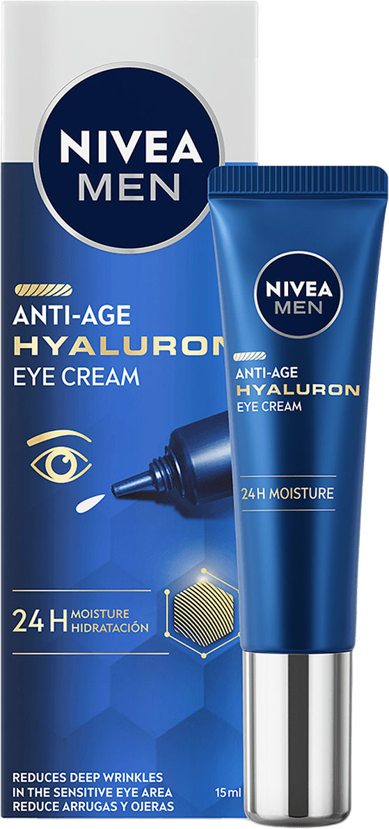 Ögonkräm man Anti Age Hyaluron Eye Cream 15 ml NIVEA MEN, från NIVEA.