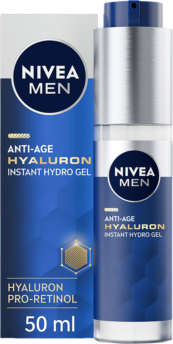 Ansiktsgel Anti Age Hyaluron Face Gel 50 ml NIVEA MEN, från NIVEA.
