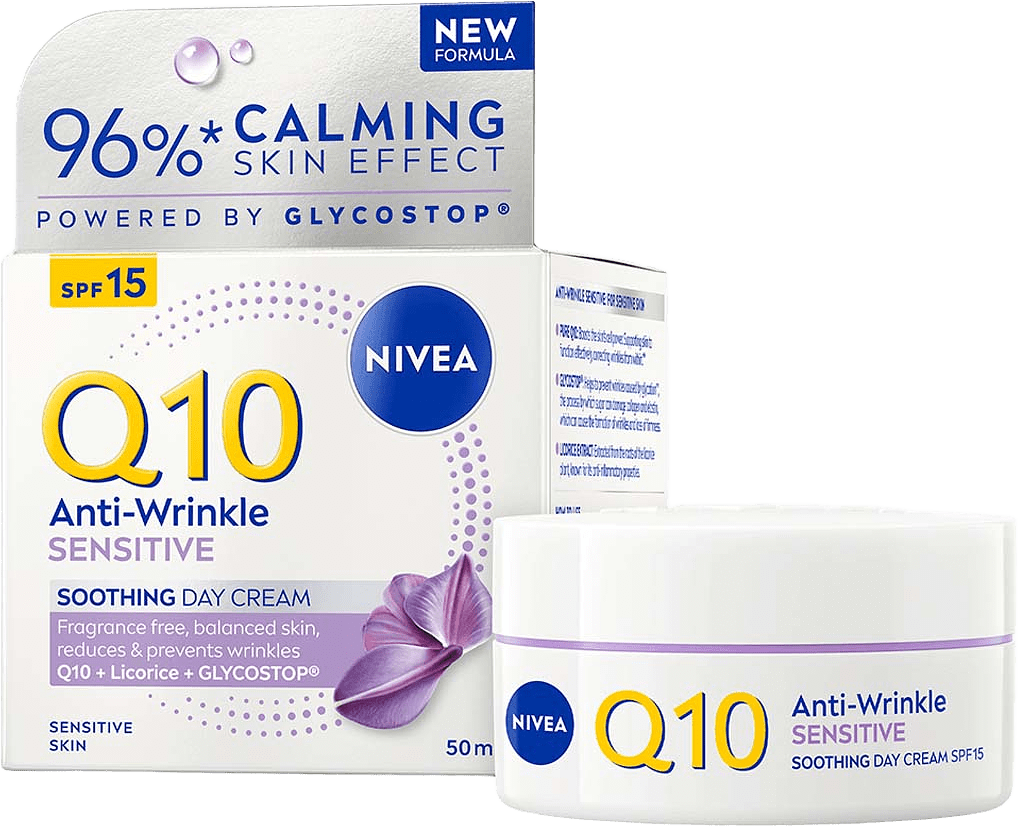 Q10 Sensitive Day Cream, från NIVEA.