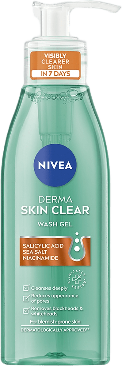 Ansiktsrengöring Derma Skin Clear Wash Gel 150 ml NIVEA, från NIVEA.