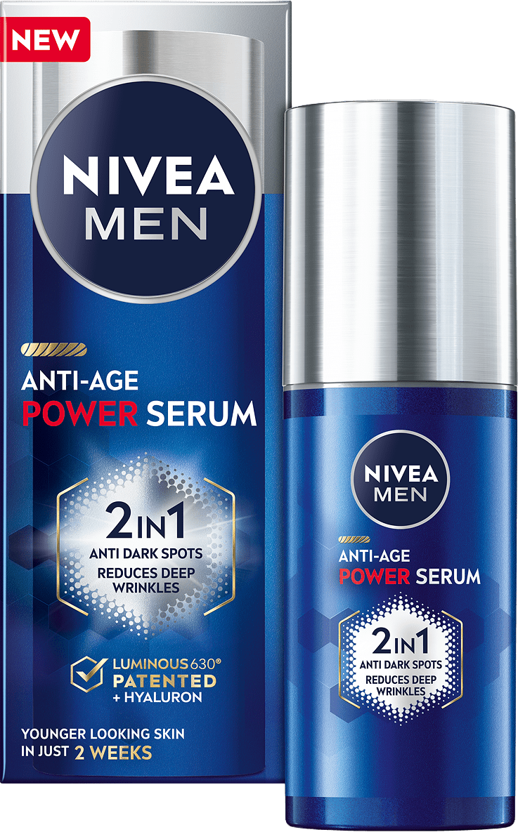 Serum man Luminous Anti Age 2in1 Power 30 ml NIVEA MEN, från NIVEA.