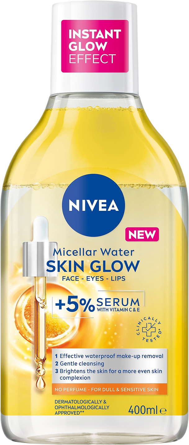 Micellärt vatten Micellar Water Skin Glow 400 ml NIVEA, från NIVEA.