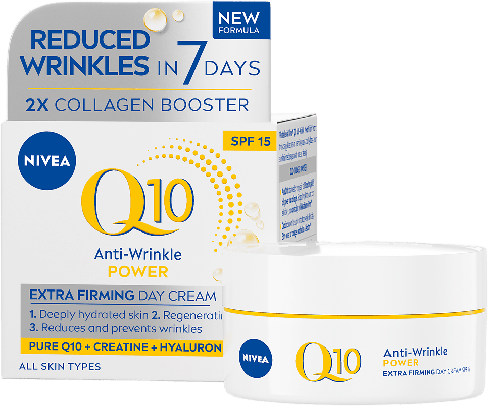 Dagkräm Q10 Power Firming Day Cream SPF15 NIVEA, från NIVEA.