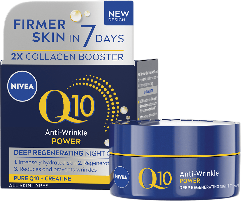Nattkräm Q10 Power Replenishing Night Cream NIVEA, från NIVEA.