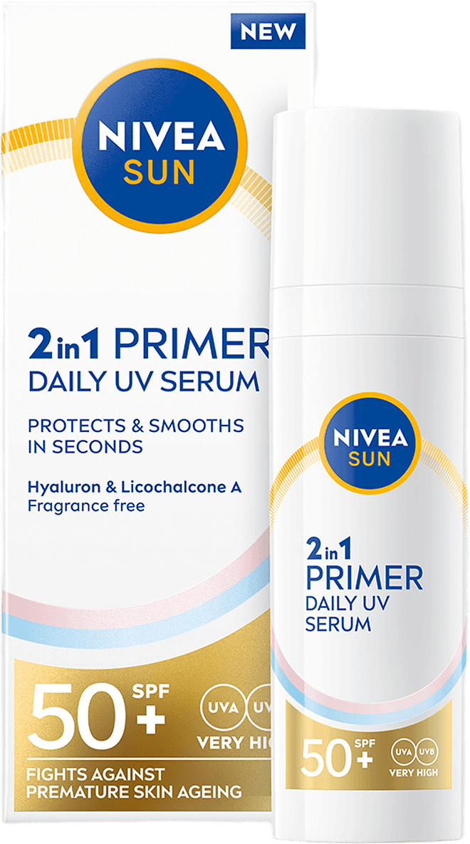 Solkräm ansikte UV Face 2in1 Daily Serum SPF50+