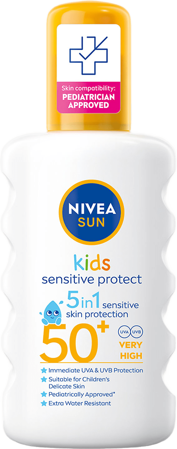 Solkräm barn Kids Sensitive Protect & Play Sun Spray SPF50+