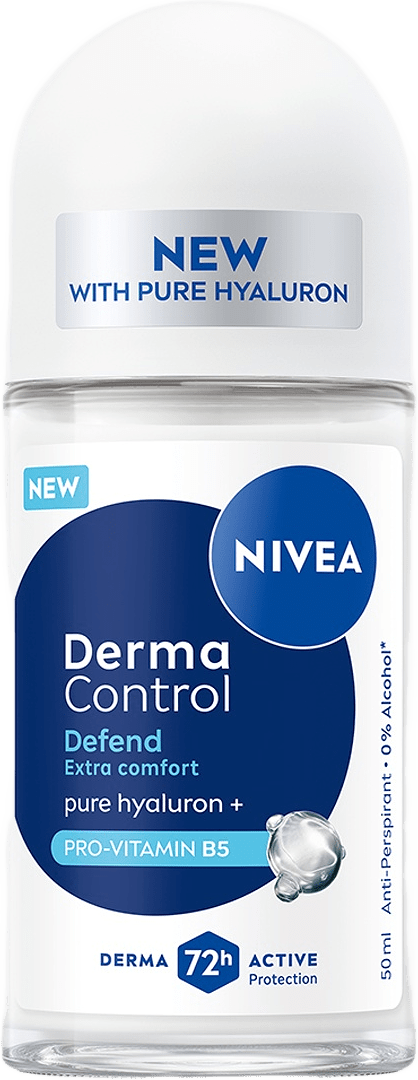 Antiperspirant Deo Derma Control Defend Roll On 50 ml NIVEA, från NIVEA.