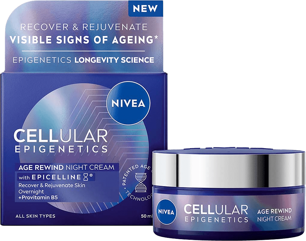 Nattkräm Cellular Epigenetics Age Rewind Night Cream, från NIVEA.