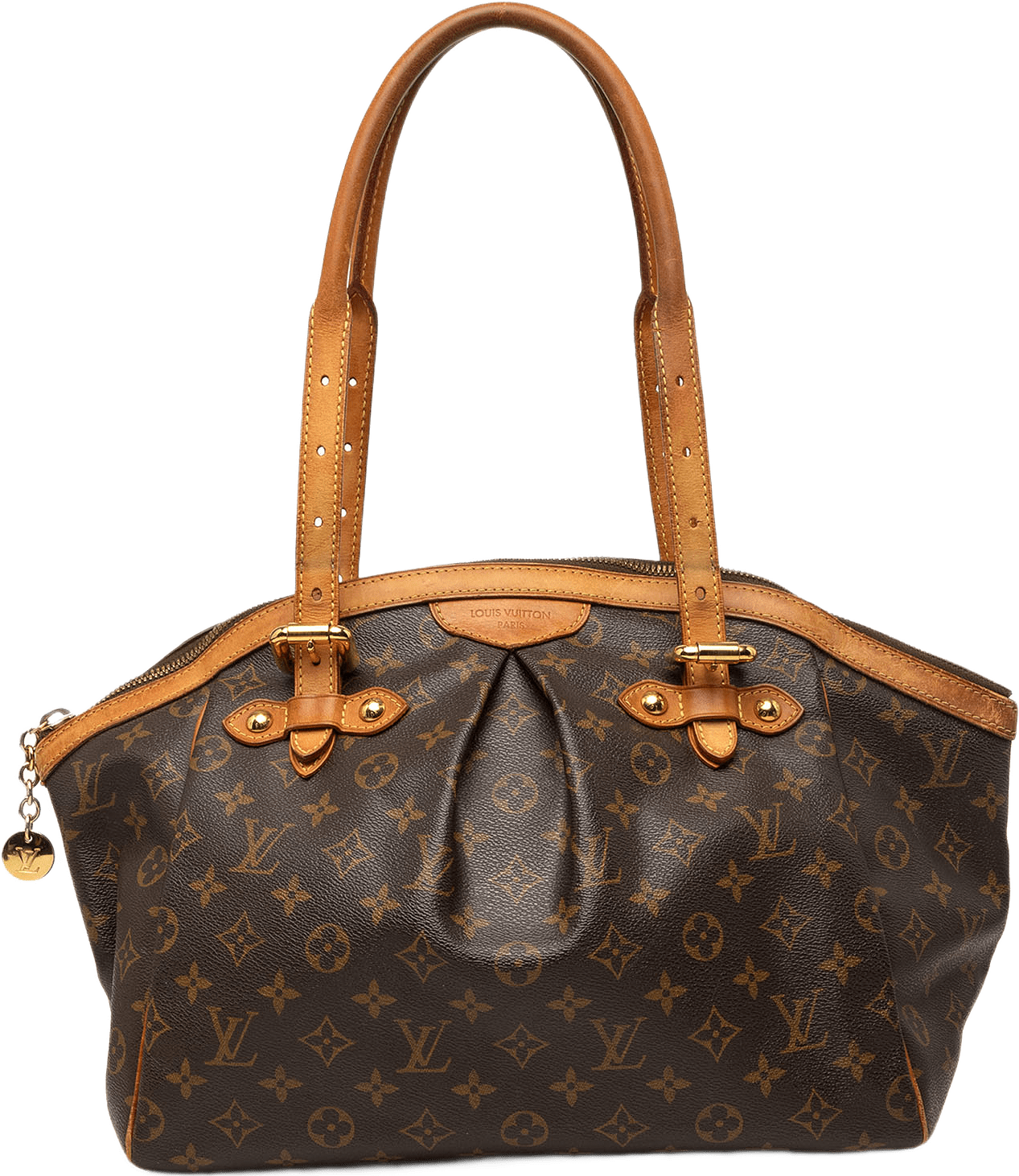 Louis Vuitton Monogram Tivoli Gm, från Luxclusif, i färgen brun.