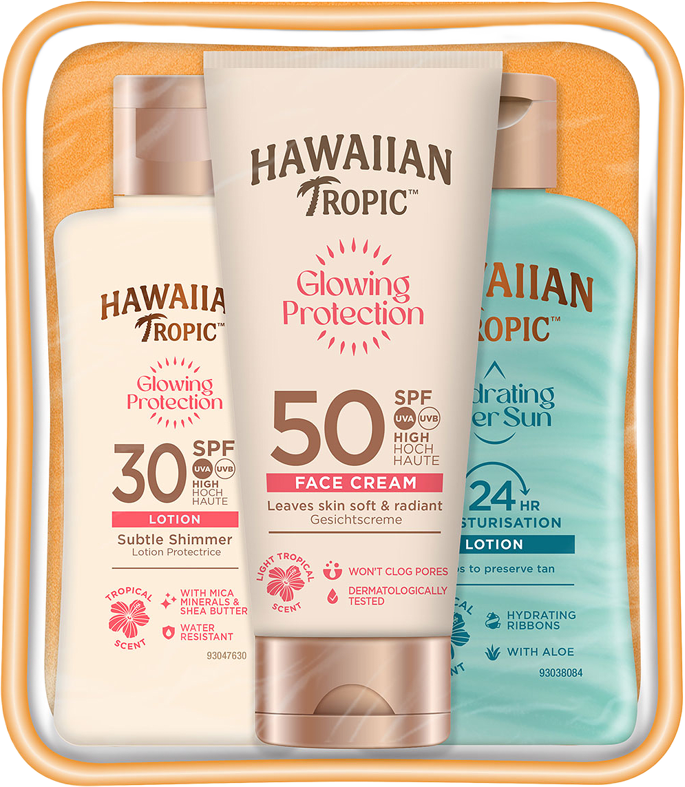 Amber Mini Set, från Hawaiian Tropic.