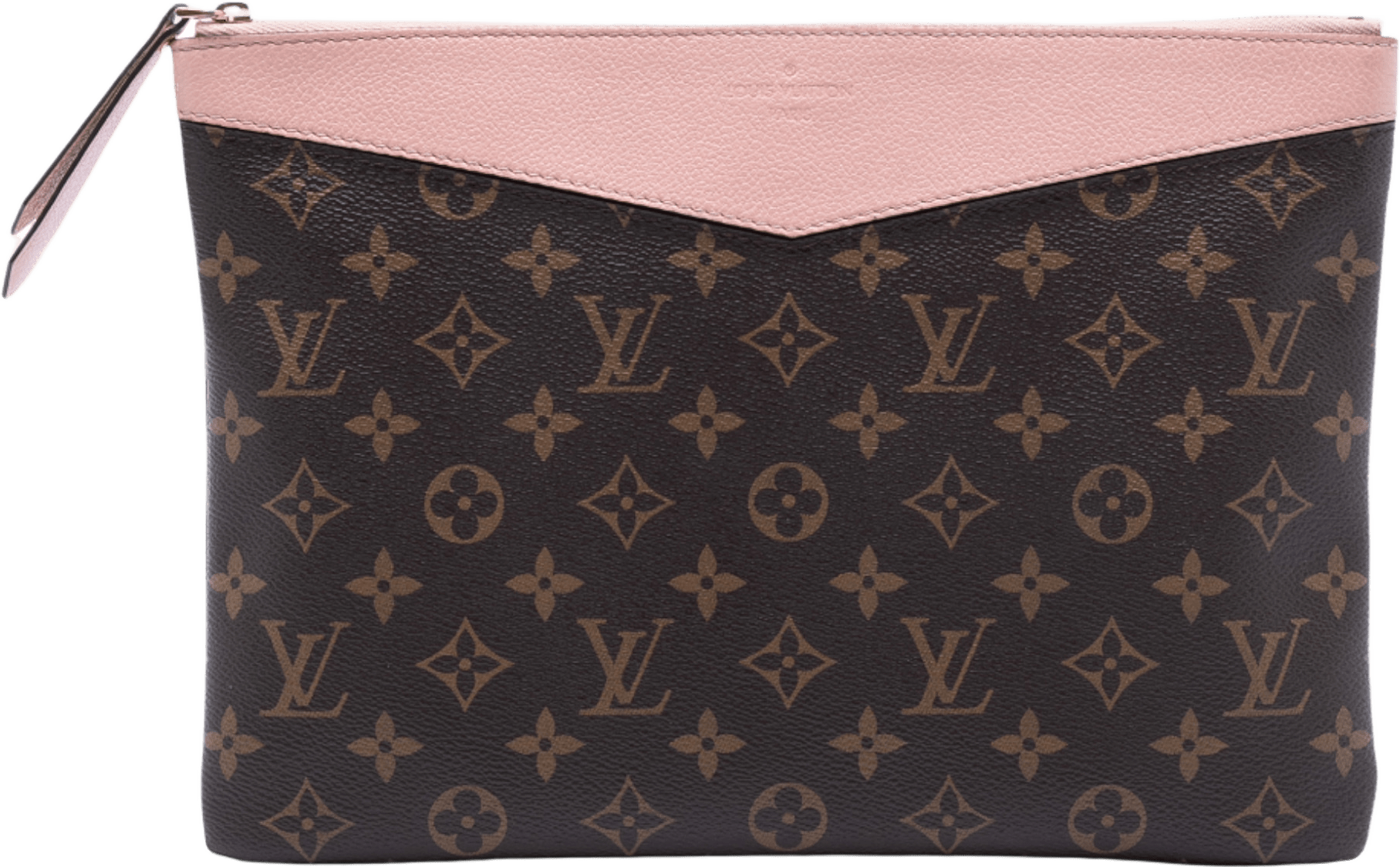 Louis Vuitton Monogram Daily Pouch, från Luxclusif, i färgen brown.