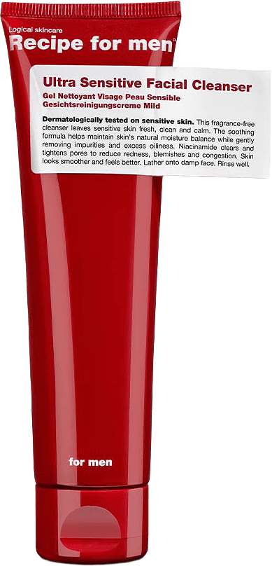 Ultra Sensitive Facial Cleanser, från Recipe For Men.