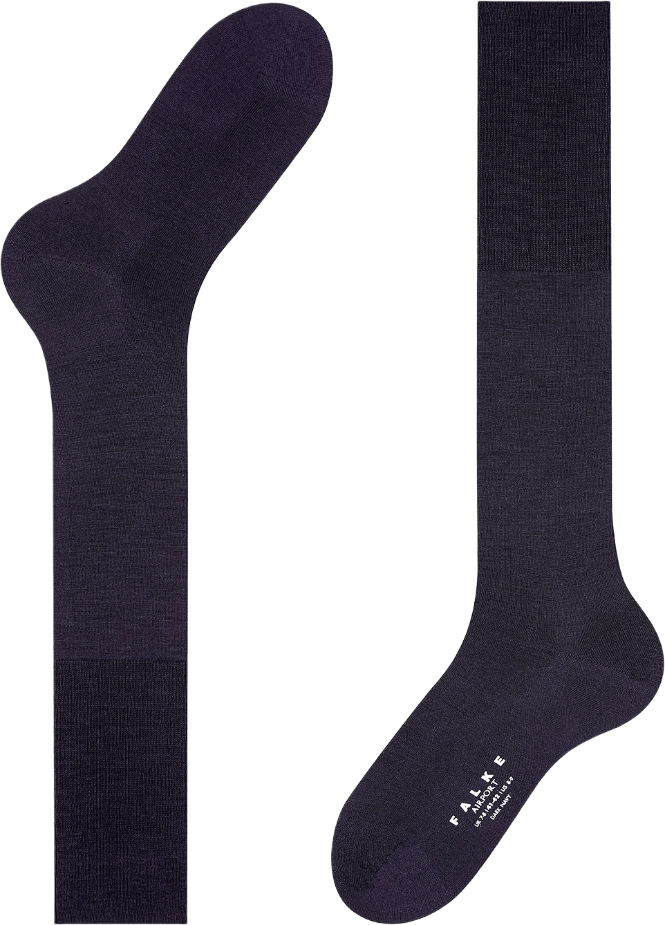 Airport Knee-high Socks, från Falke, i färgen Navy.