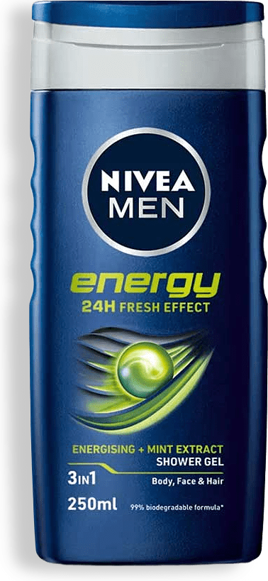 Duschgel Energy Shower Gel 250 ml NIVEA MEN