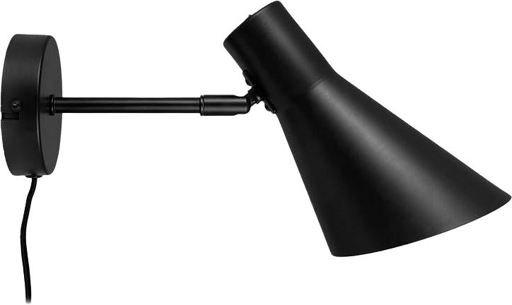 Dl12  Wall Lamp, från Dyberg Larsen, i färgen black.