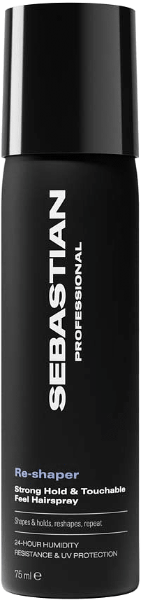 Reshaper Strong Hold & Touchable Feel Hairspray, från Sebastian Professional.