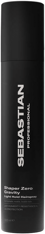 Shaper Zero Gravity Light Hold Hairspray, från Sebastian Professional.