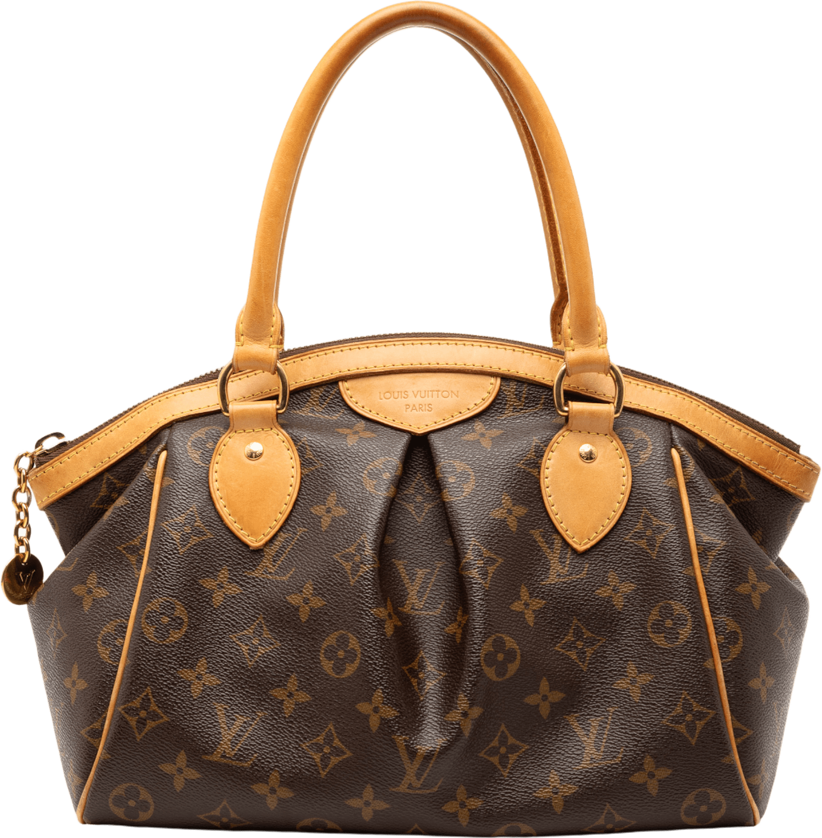 Louis Vuitton Monogram Tivoli Pm, från Luxclusif, i färgen brown.