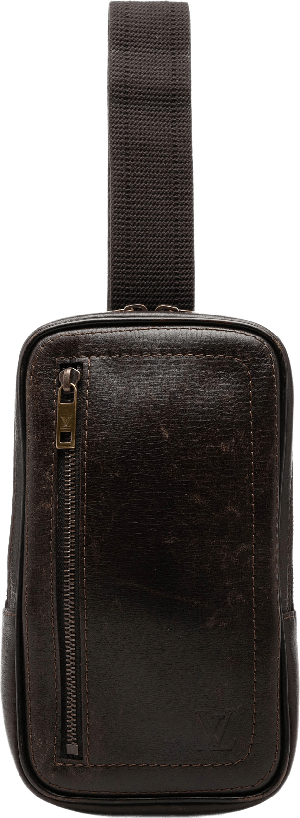 Louis Vuitton Utah Sioux, från Luxclusif, i färgen brun.