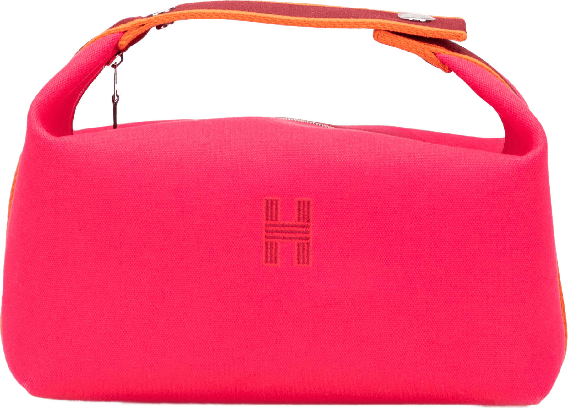 Hermès Large Canvas Bride A Brac, från Luxclusif, i färgen dark pink.