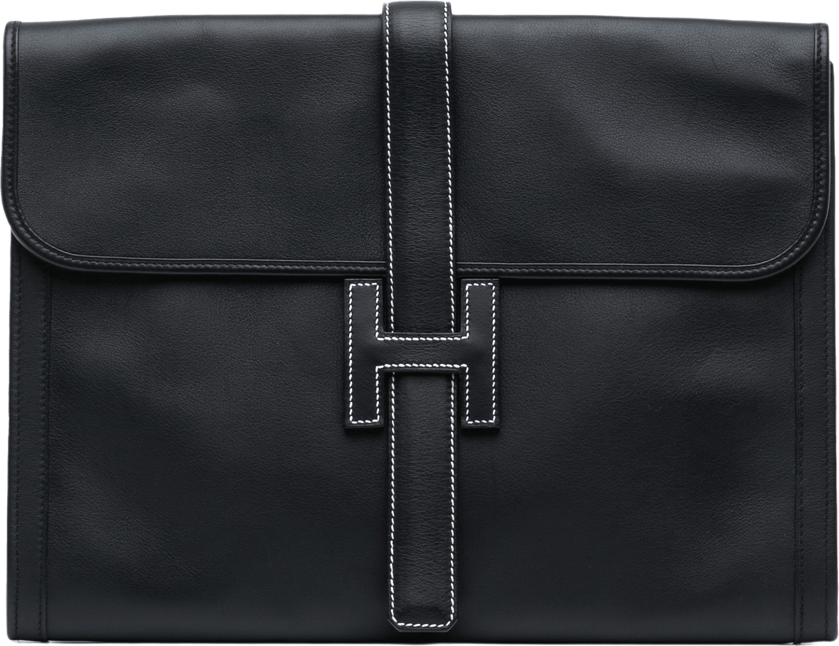 Hermès Swift Jige Gm, från Luxclusif, i färgen black.
