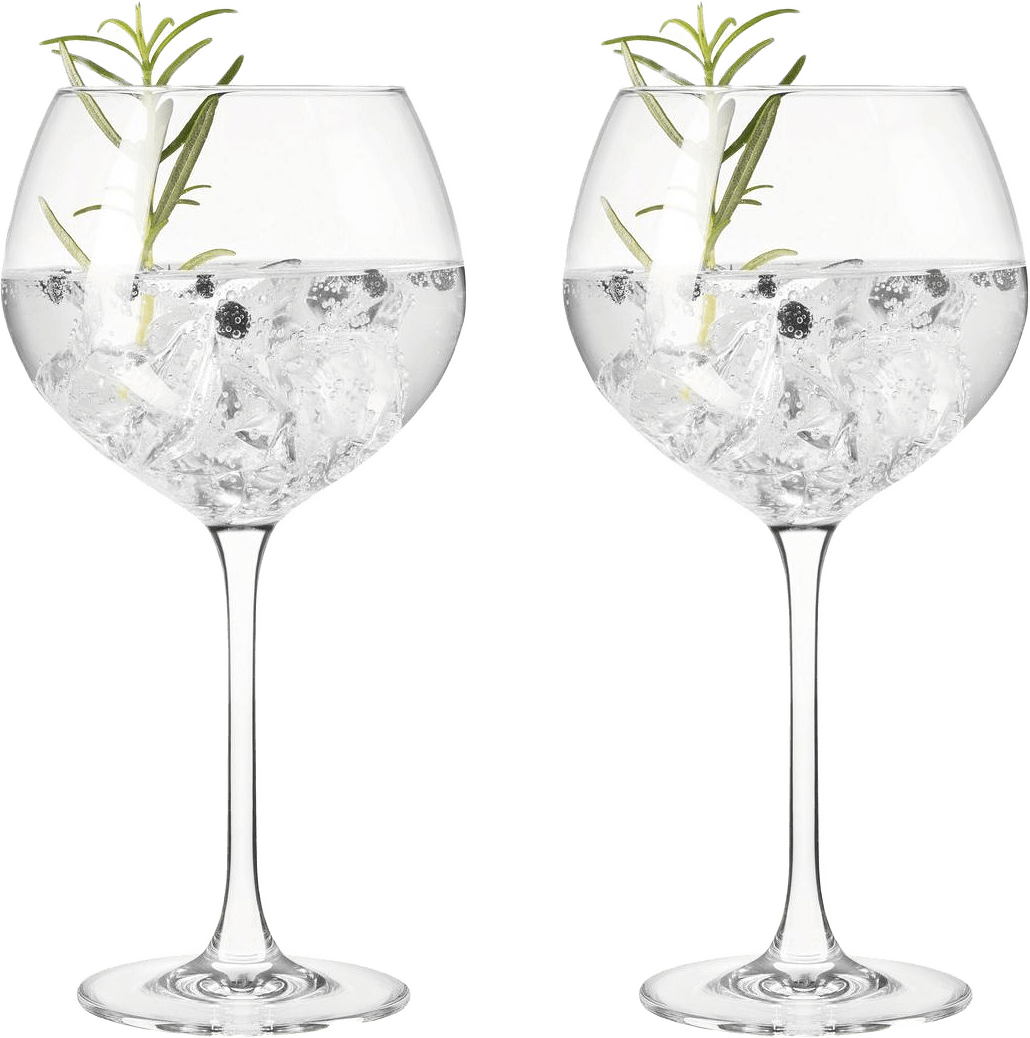 Ginglas 2-pack 630ml inkl Drinkrecept, från Leonardo.