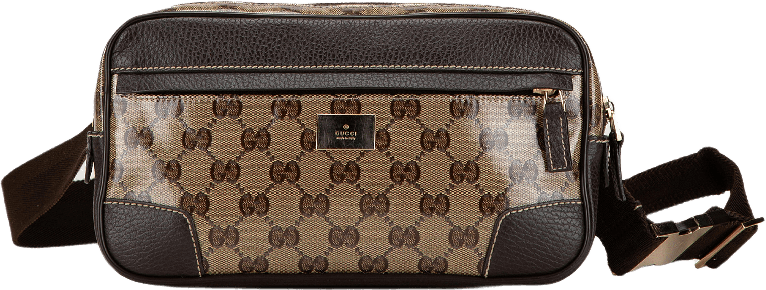 Gucci Gg Crystal Belt Bag, från Luxclusif, i färgen beige.