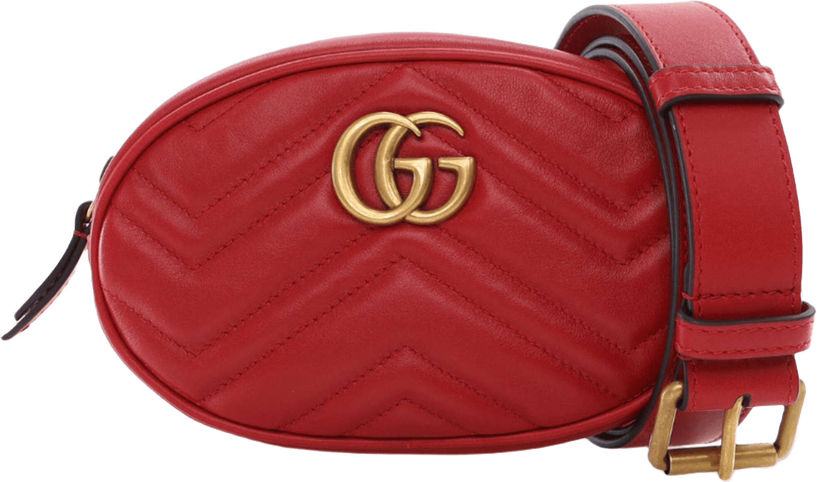 Gucci Gg Marmont Matelasse Belt Bag