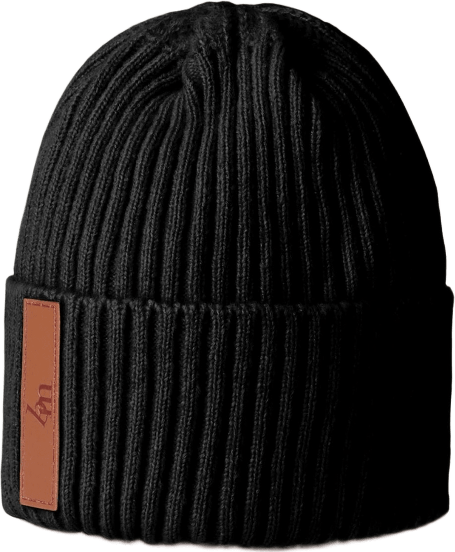 Beanie - Vuxen, från BabyMocs, i färgen black.