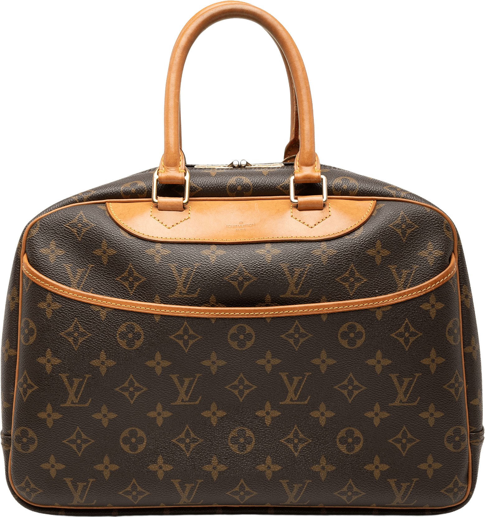 Louis Vuitton Monogram Deauville, från Luxclusif, i färgen brown.