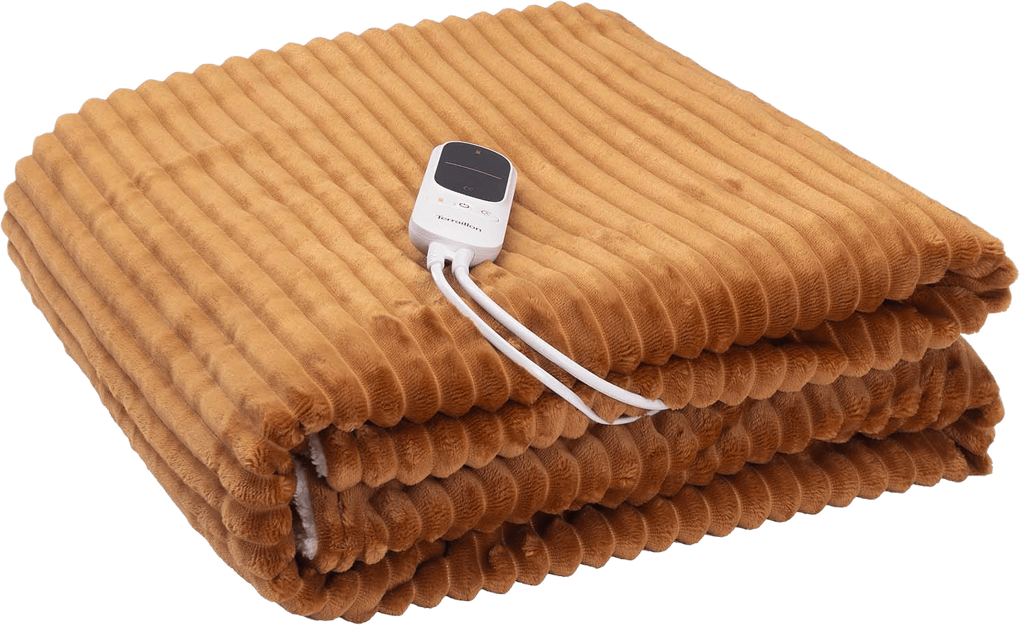 Värmefilt Koomy 180x130cm 140w Caramel, från Terraillon, i färgen caramel.