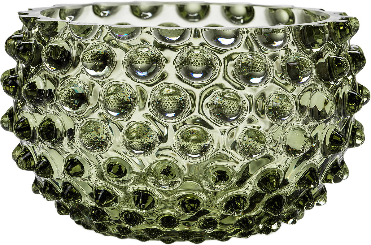 Charlotte Skål, från In Flore, i färgen Olive green.