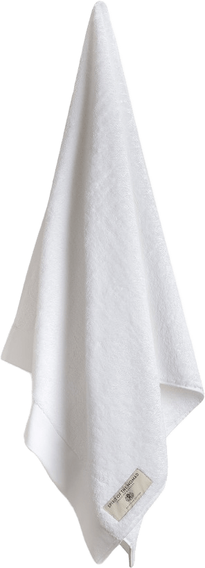 Handduk Spirit 70x140 cm, från Spirit of the Nomad, i färgen polar white.