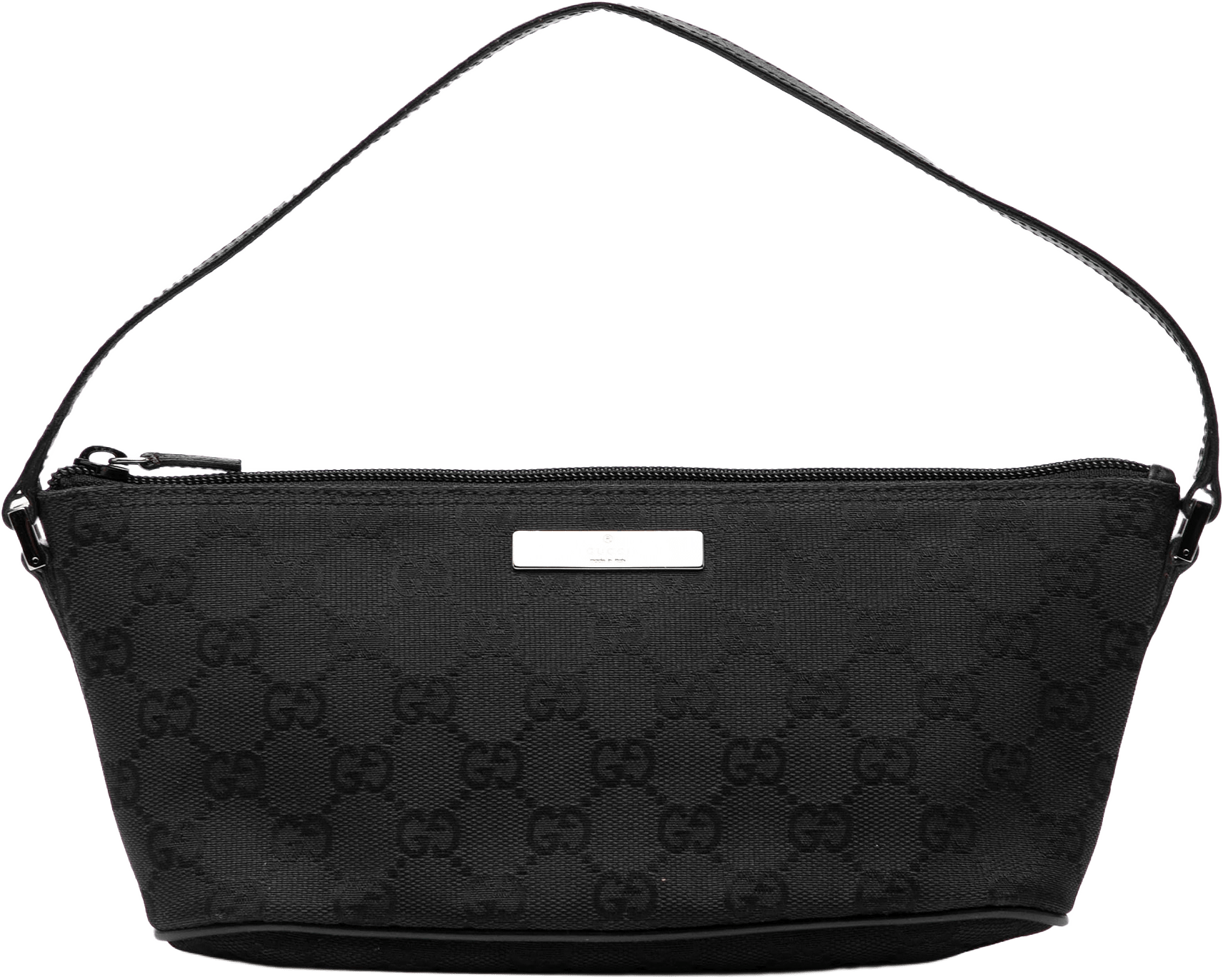 Gucci Gg Canvas Boat, från Luxclusif, i färgen black.