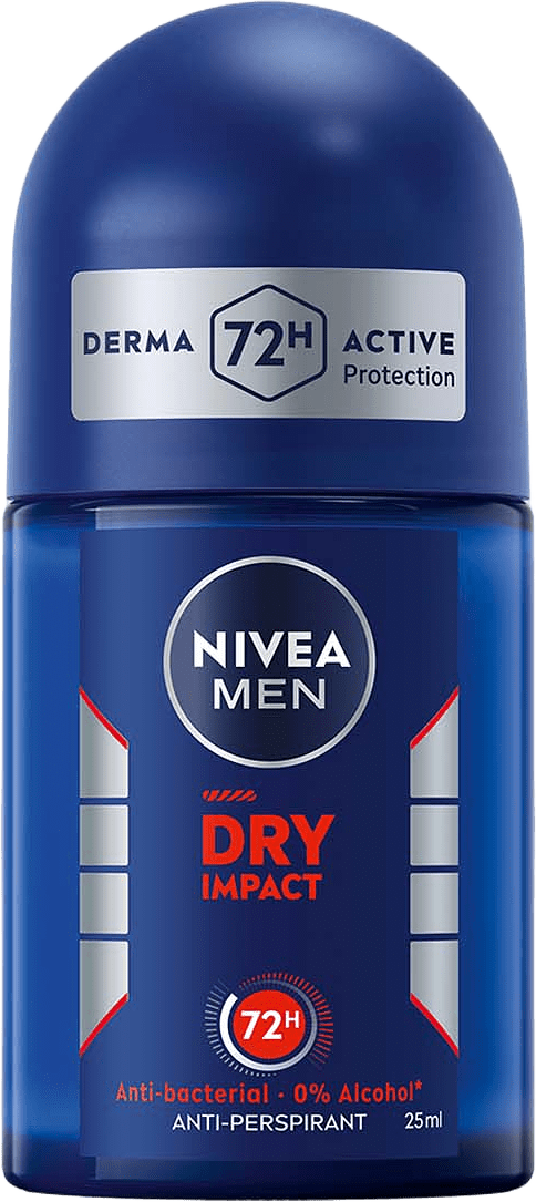 Antiperspirant Roll On Mini Dry Impact Deo, från NIVEA.